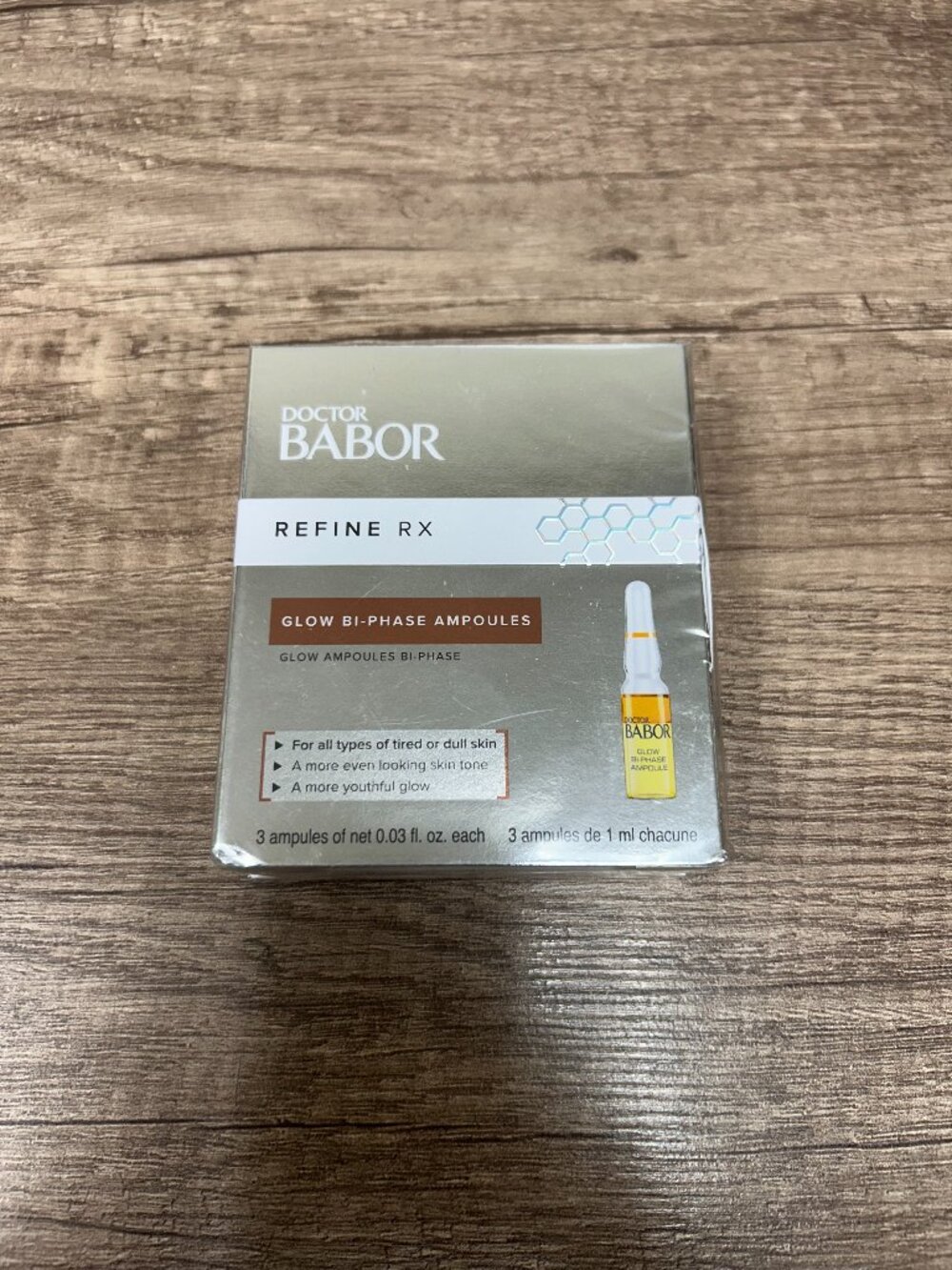 Doctor Babor Refine RX - Glow Bi-phase Ampoules (3 ampoules 1ml each)